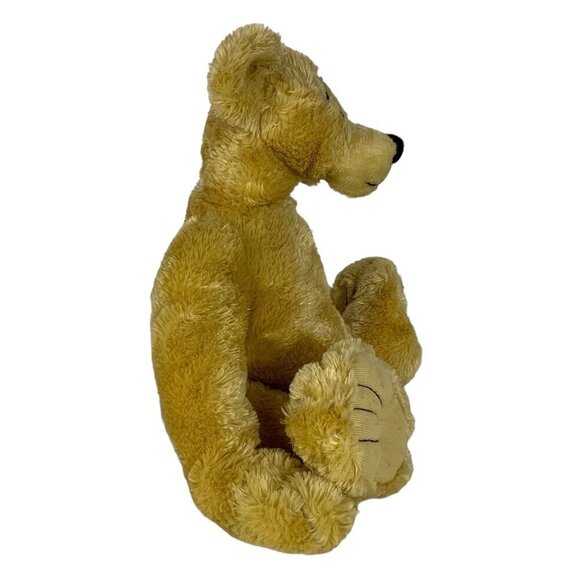 Teddy & Friends Sydney Australia Plush Bear Seated Big Paws Handmade In China - Picture 5 of 8